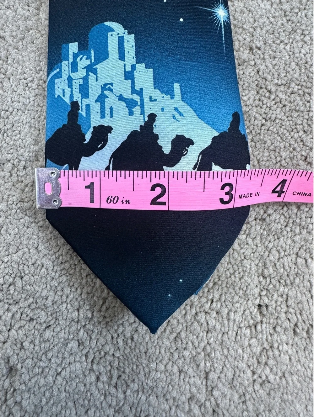 Men’s New Noel Holiday Three Wise Men Christmas Religious Necktie 56” x 3.25”